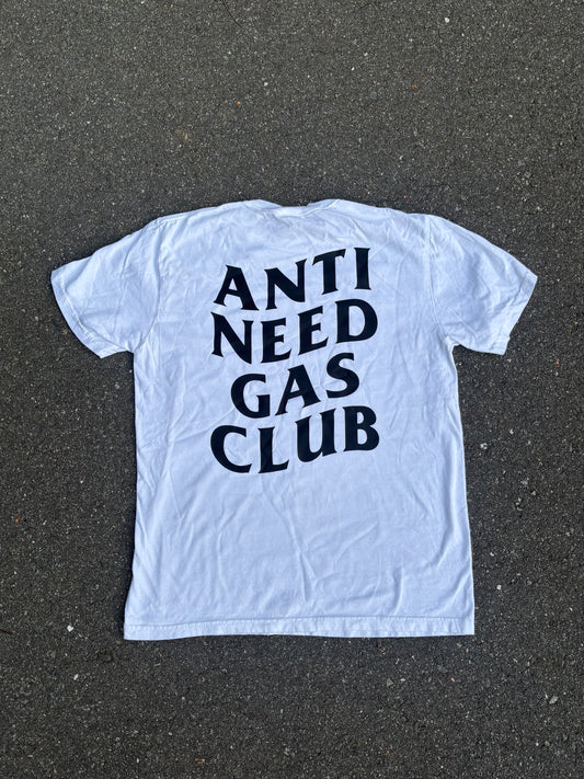 Anti Need Gas Club Shirt White