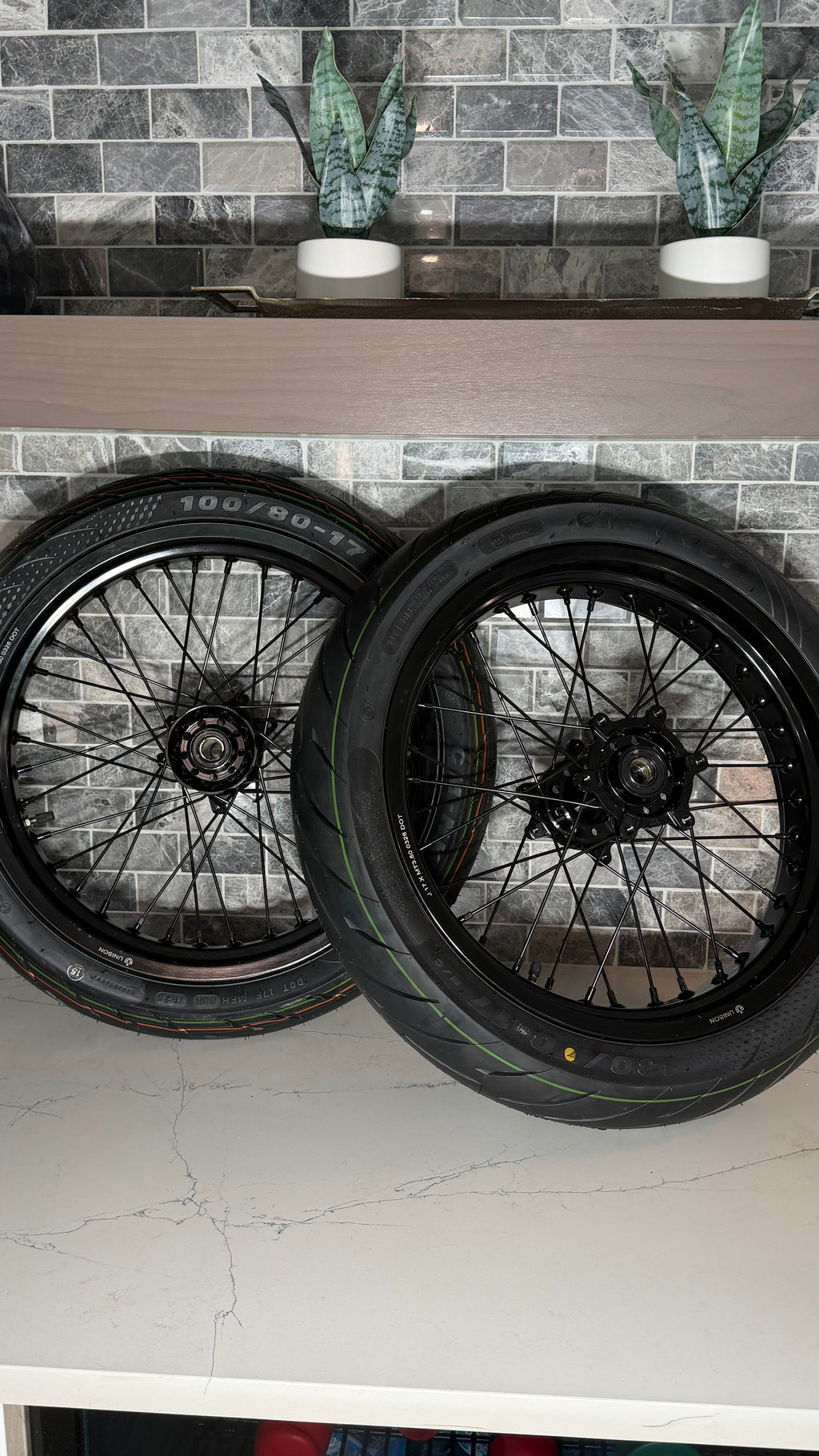 17” Ultra Bee Supermoto Wheel Set