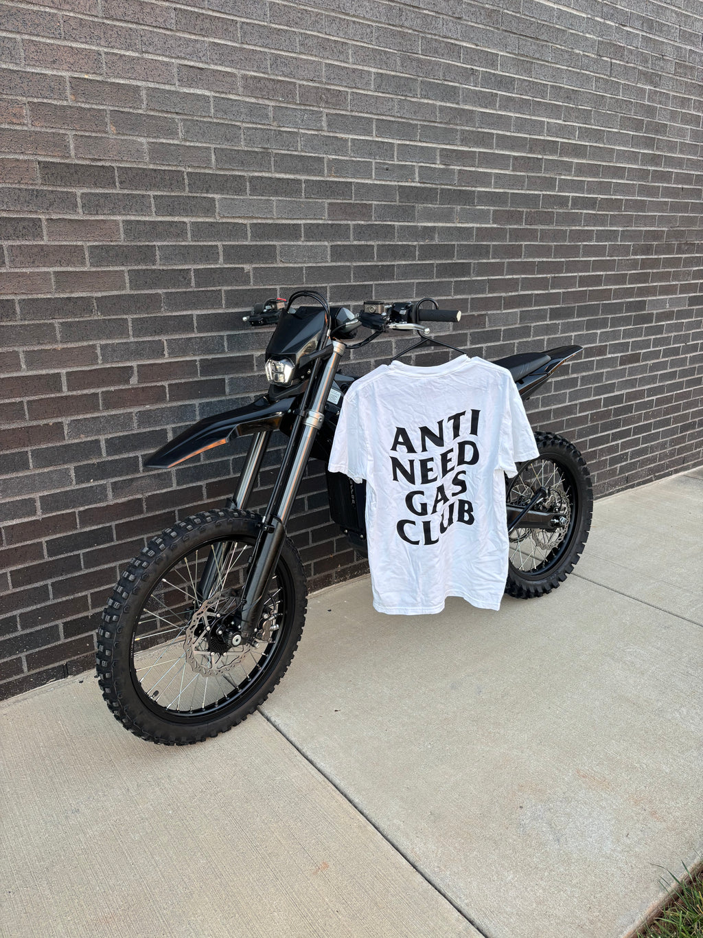 Anti Need Gas Club Shirt White