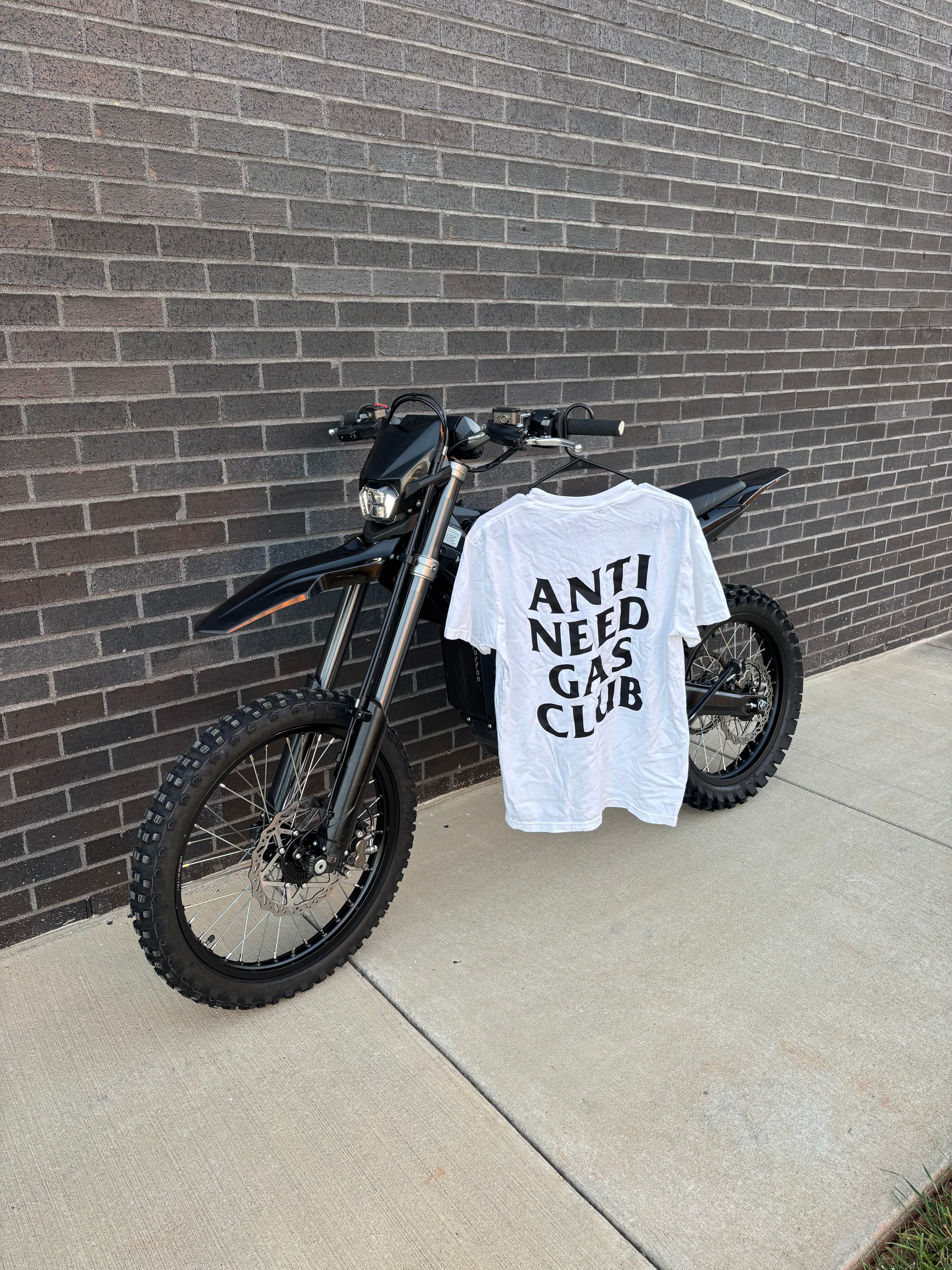 Anti Need Gas Club Shirt White